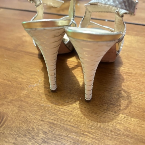 Kate Spade Snakeskin Slingback Heels - Picture 9 of 13